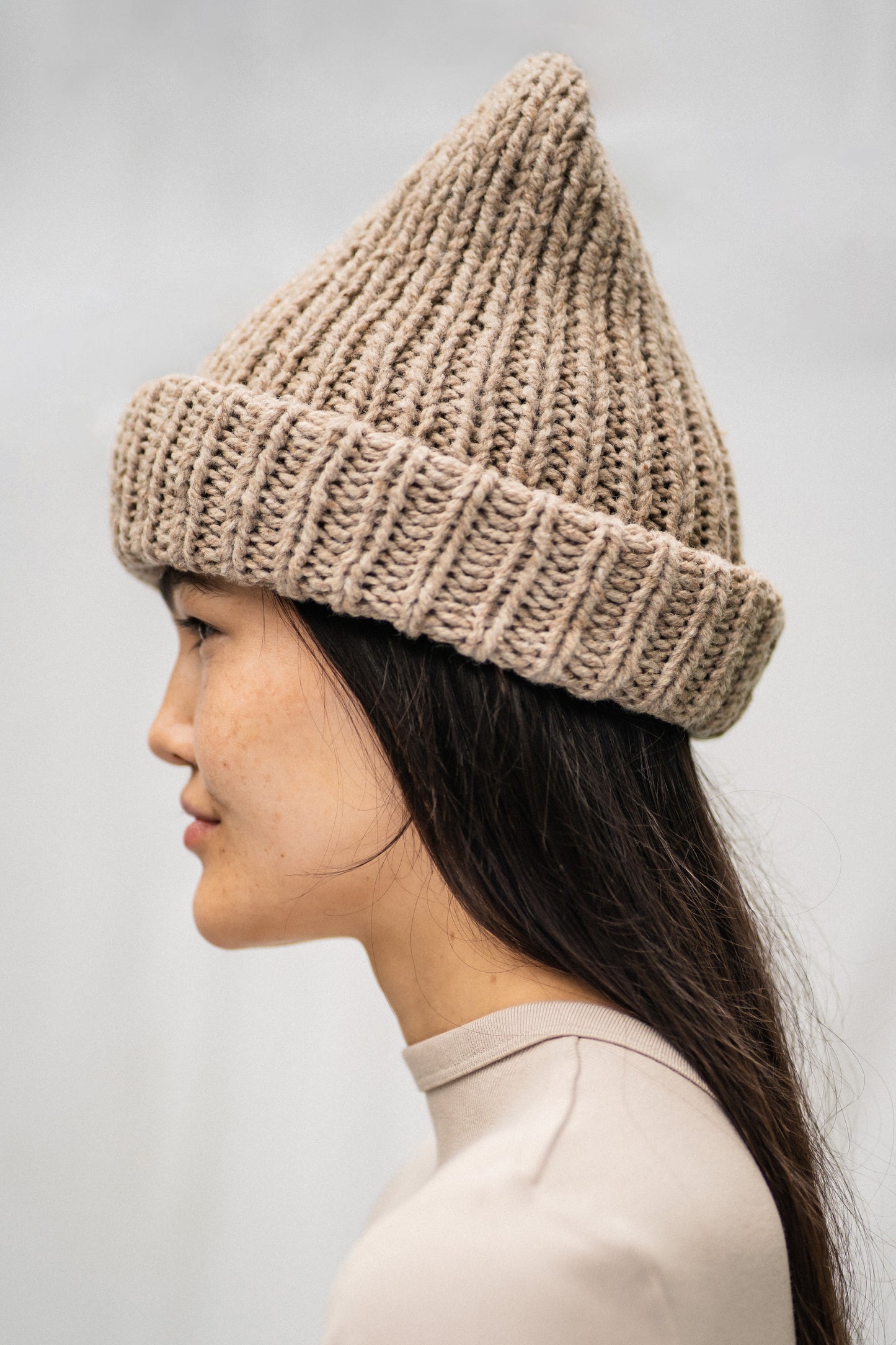 VALMA - HAND KNIT CHUNKY BEANIE