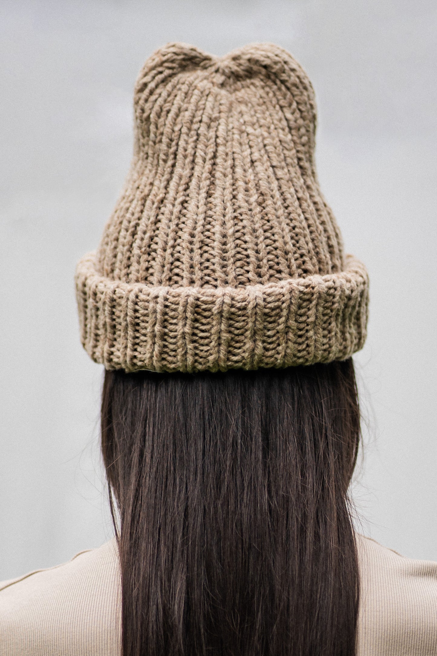 VALMA - HAND KNIT CHUNKY BEANIE