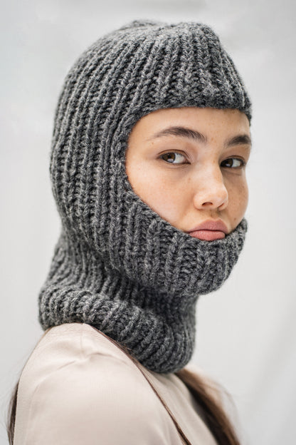 SELDA - HAND KNIT BALACLAVA