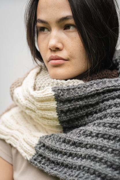 LEILA - ZERO WASTE PATCHWORK SCARF