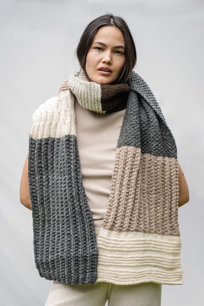 LEILA - ZERO WASTE PATCHWORK SCARF